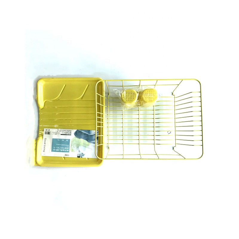 High quality customized unique metal wire dish drainer